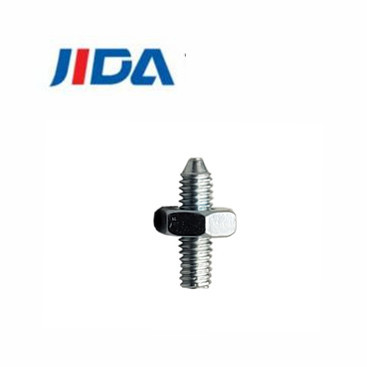 Kegel-Enden-Hexen-Kopf-Bolzen-und Nuss-blaues weißes verzinktes M2.5 9mm