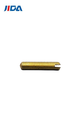 Gekerbte doppelte Rundkopf-Kappen-Kupfer-Hexen-Sockel-Klemmschrauben M3x14mm für elektrische Produkte