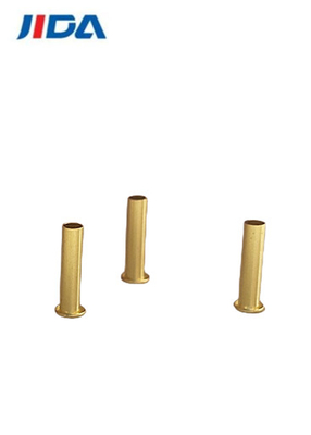JIDA quetschverband röhrenförmige hohle Messingniete für ledernes Φ2x8.5