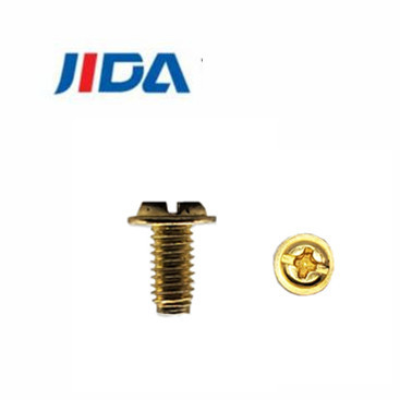 Kundenspezifischer Messing-Pan Head Phillips Machine Screws M3.5x6.8mm